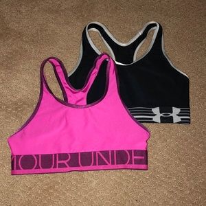 2 Under Armour Sports Bras